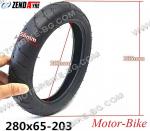 ГУМА ВЪНШНА 280x65-203 (56-203 mm) 2PR TT ZENDA ZD-K02-02 ЗА ЕЛЕКТРИЧЕСКИ ТРОТИНЕТКИ-4